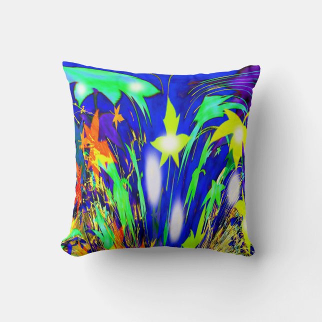 Coussin Feux d'automne (Recto)