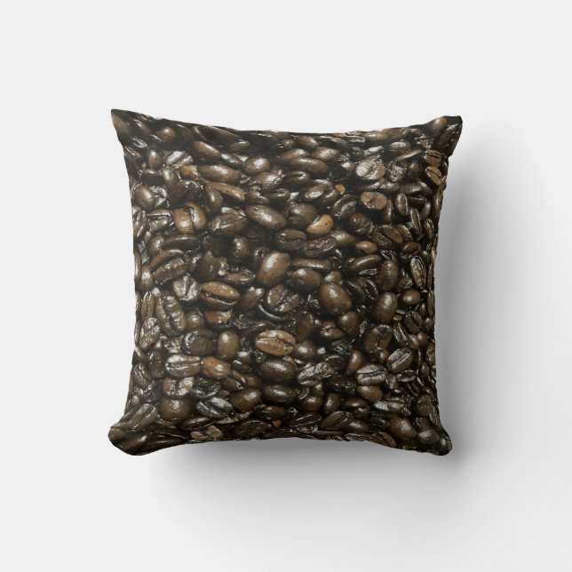 Coussin Fèves de café (Recto)