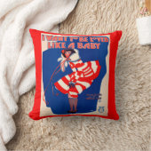 Coussin Fiche de la chanson des années 1920 I Want to Be L (Couverture)