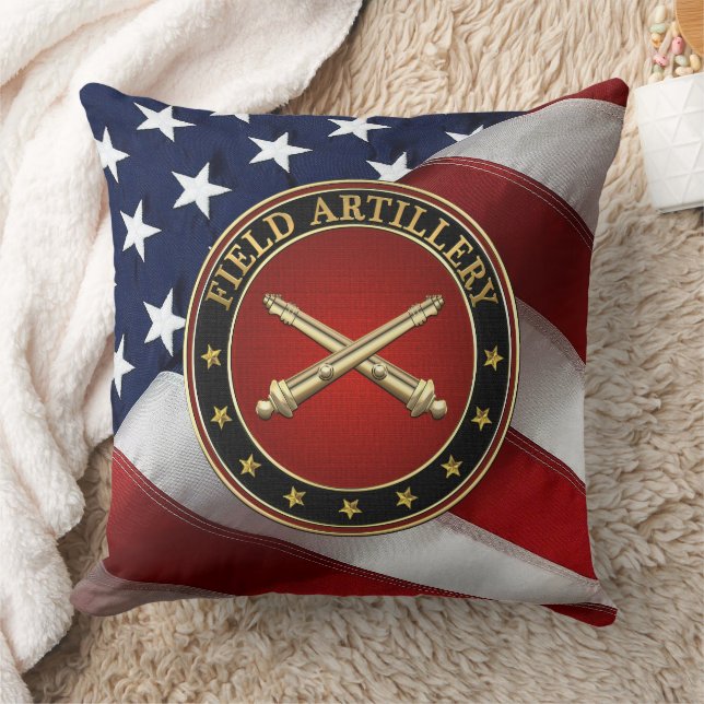 Coussin Field Artillery Branch Insignia Special Edition (Couverture)