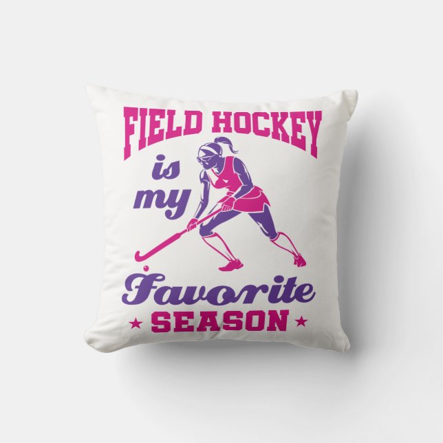 Coussin Field Hockey Is (Recto)
