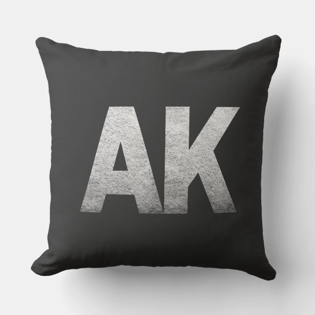 Coussin fier Alask State home Rocky AK (Recto)