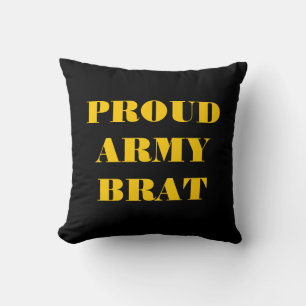 Coussin Fier Brat de l'Armée