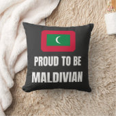 Coussin Fier d'être Maldivien (Couverture)