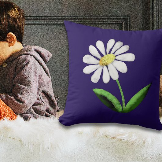 Coussin  Fière Marguerite