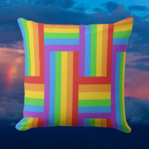 Coussin Fierté entrelacée