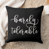 Coussin Fierté Et Préjudice - À Peine Tolérable I (Couverture)