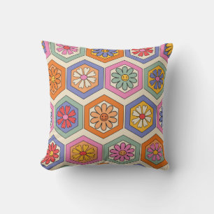 Coussin Fiesta florale