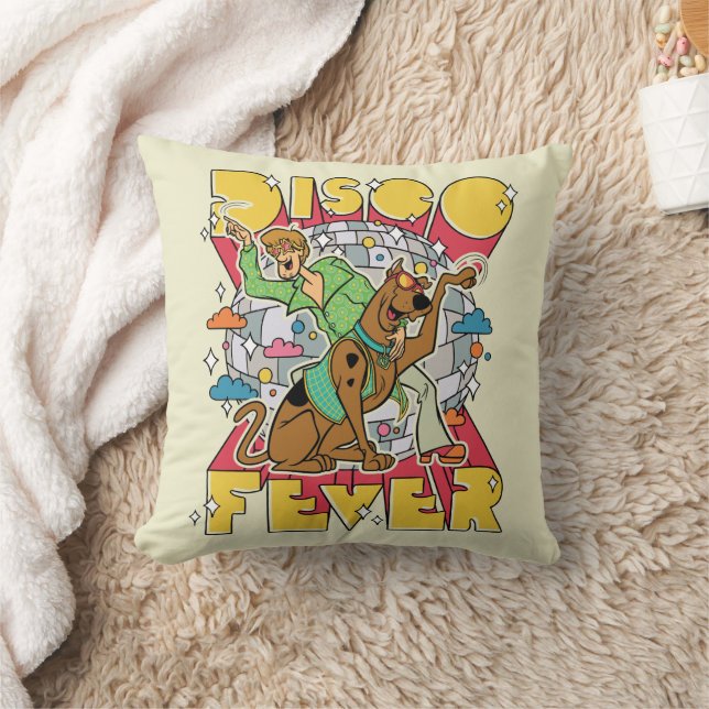 Coussin Fièvre de Disco avec Scooby et Shaggy (Couverture)