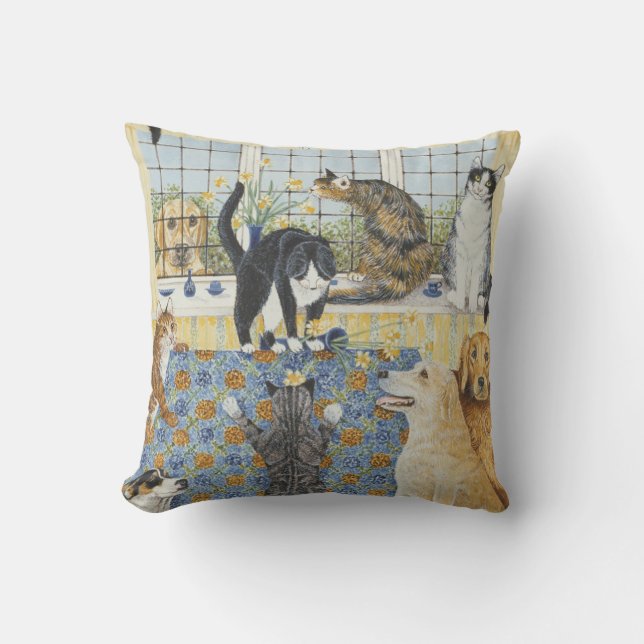 Coussin Fièvre de ressort (Recto)