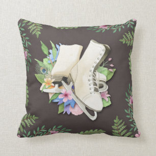 Coussin Figure carreau de conception de patin