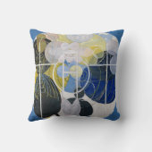 Coussin Figure no 5 par Hilma af Klint (Verso)