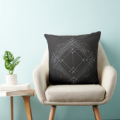 Coussin Filigranes géométriques diamant (Chaise)