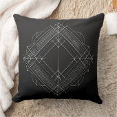 Coussin Filigranes géométriques diamant (Couverture)