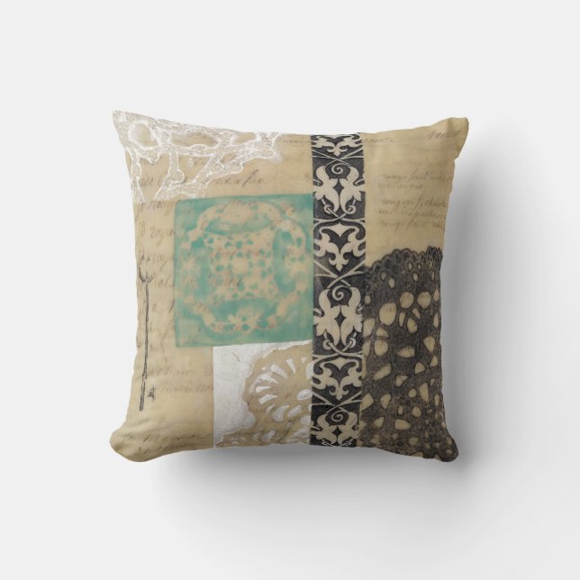 Coussin Filigree & Key II (Recto)