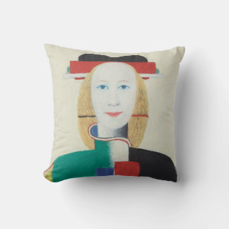 Coussin Fille avec un peigne dans les cheveux