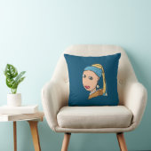 Coussin Fille Avec Une Perle À Porter (Chaise)