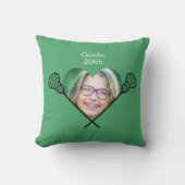 Coussin Fille de photo de crosse (Recto)