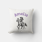 Coussin Fille de vache (Recto)
