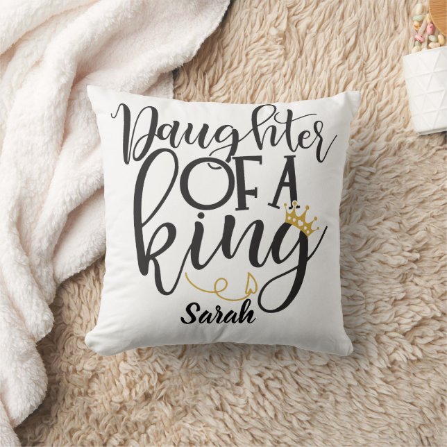 Coussin Fille d'un roi  (Couverture)