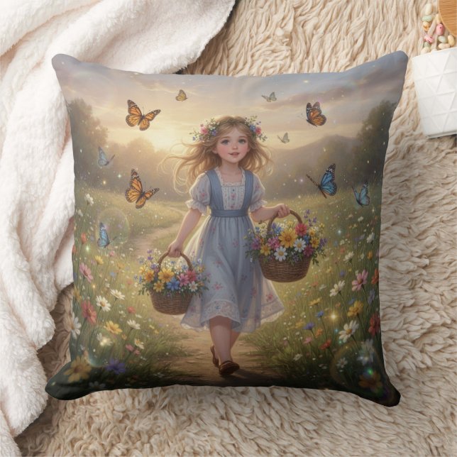 Coussin Fille Fantaisiste  (Couverture)