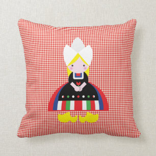 Coussin Fille néerlandaise
