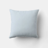 Coussin Fille Toon de Noël dans une forêt d'hiver (Verso)