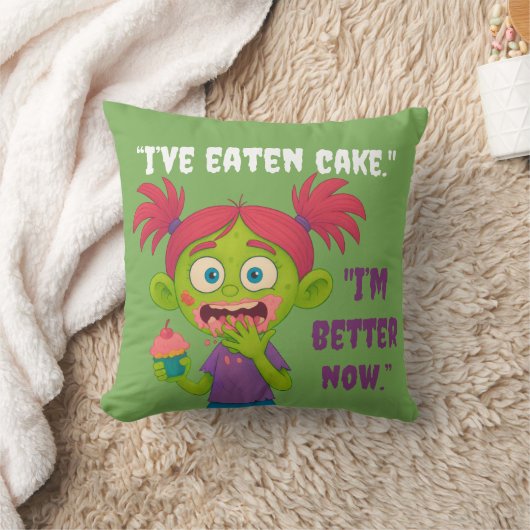 Coussin Fille Zombie Reverse côté (Couverture)