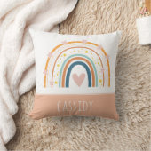 Coussin Filles arc-en-ciel pastel (Couverture)