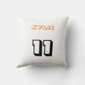 Coussin Filles Basketball Custom Jeu d'oreiller (Verso)