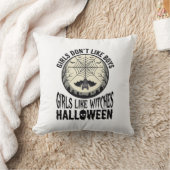Coussin Filles comme sorcières Halloween Design Vectoriel (Couverture)