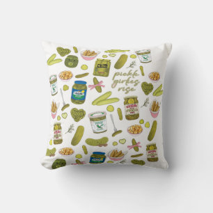Coussin Filles Cornichons Augmentez Motif de Cornichon Mig
