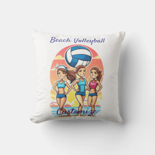 Coussin Filles de beach volley Thunder_Cove