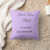 Coussin Filles en folie Nom de la fête de la future mariée (Couverture)