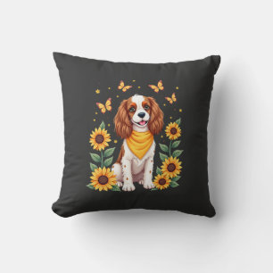 Coussin Filles Femme Maman Cavalier King Charles Spaniel C