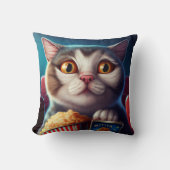 Coussin Film de chat (Recto)
