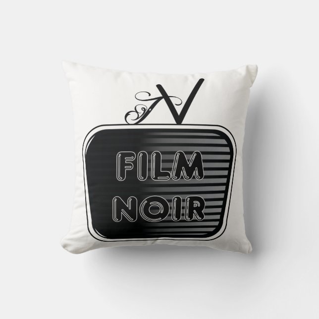 Coussin Film Noir (Recto)