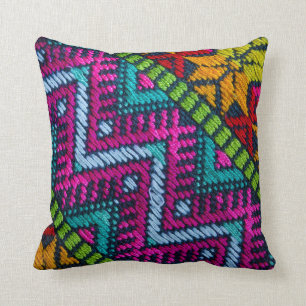 Coussin Fils tissés ethniques