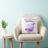 Coussin Fin‑tastic Friends (Chaise)