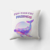 Coussin Fin‑tastic Friends (Verso)
