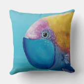 Coussin Finside Joke Jeter l'oreiller en coton (Verso)