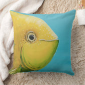 Coussin Finside Joke Jeter l'oreiller en coton (Couverture)