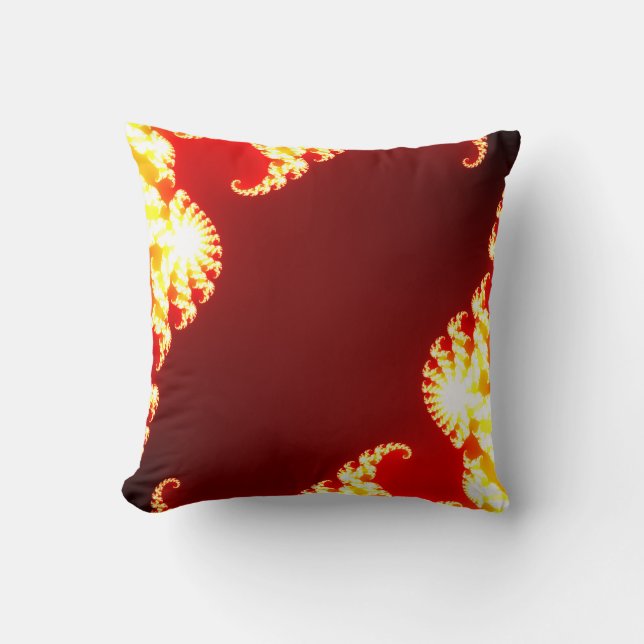 Coussin Fire fractal (Recto)