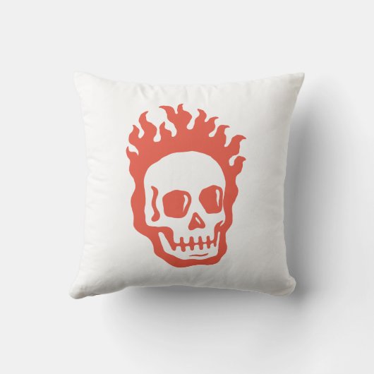 Coussin Fire Skull (Verso)