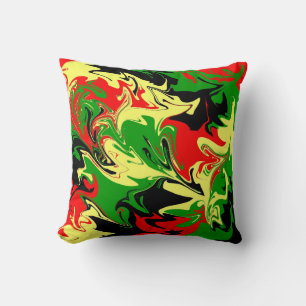 Coussin Fissures afrocentriques