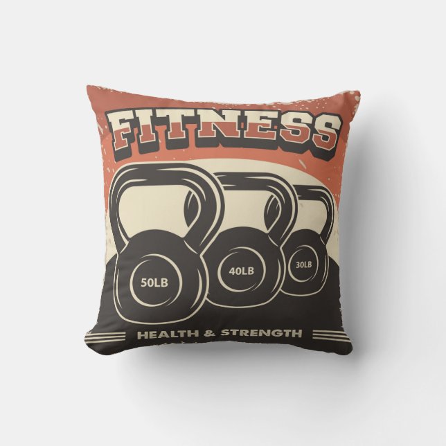 Coussin Fitness Cowbell (Recto)