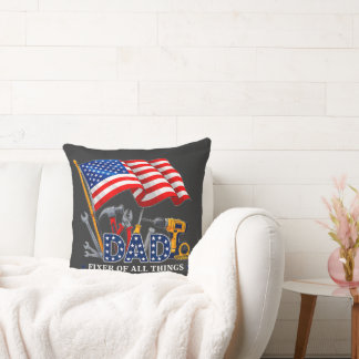 Coussin Fixer Of All Things Mechanic Dad