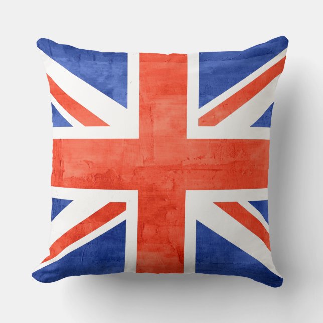 Coussin Flag de Grunge (Recto)