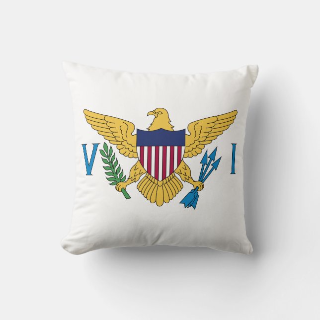 Coussin Flag of US Virgin Islands (Recto)