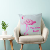 Coussin Flamant rose gloire (Chaise)
